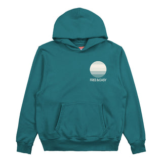 Horizon Lines Heavy Fleece Hoodie