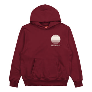 Horizon Lines Heavy Fleece Hoodie