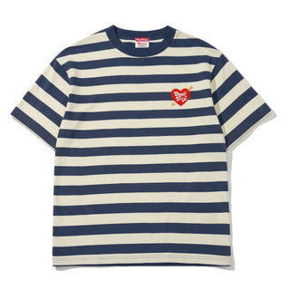 Heart & Arrow Striped Premium SS Tee