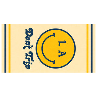 Be Happy Beach Towel