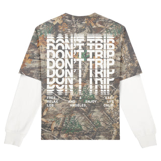 Don't Even Trip Realfree Twofer LS Tee