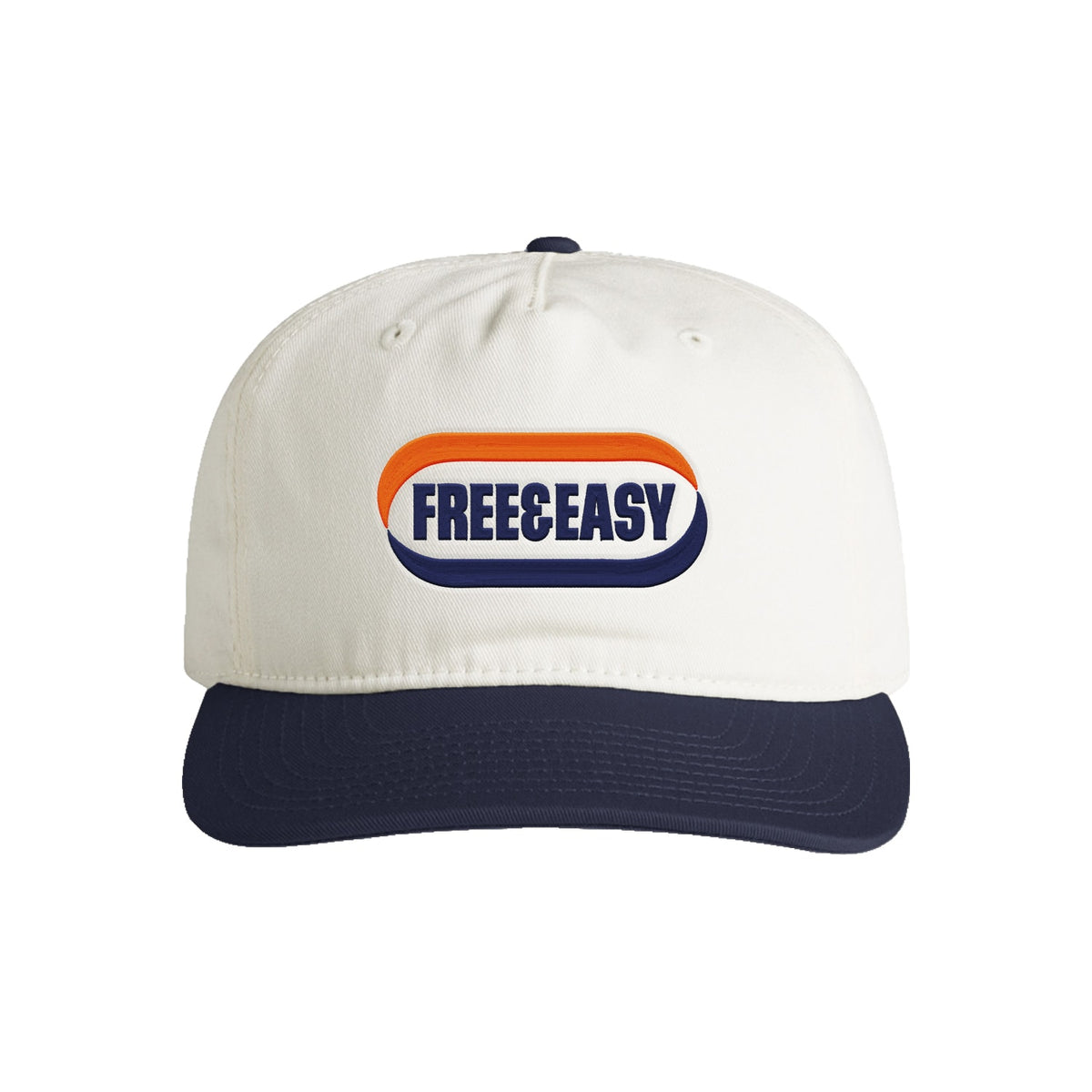 Highway Two Tone 5 Panel Snapback Hat - Free & Easy