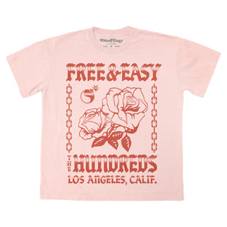 F&E x The Hundreds Rose SS Tee