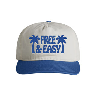 Free & Easy LA Washed 5 Panel Snapback