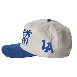 Free & Easy LA Washed 5 Panel Snapback