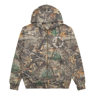 Circle Heavy Fleece Zip Hoodie