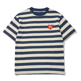 Heart & Arrow Striped Premium SS Tee