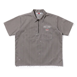 F&E x Ben Davis Overtime Half Zip Work Shirt