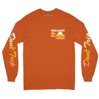 Sunset Waves LS Tee