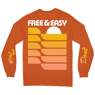 Sunset Waves LS Tee