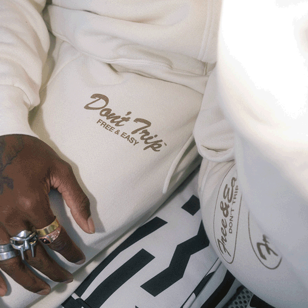 Oval Heavy Fleece Sweatpants Free & Easy