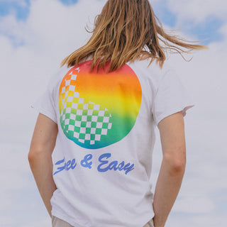 Checkered Yin Yang SS Tee