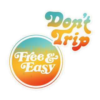 Free & Easy Don't Trip color gradient stick pack on a white background