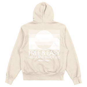 Horizon Lines Heavy Fleece Hoodie