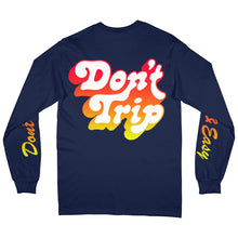 Load image into Gallery viewer, Don&#39;t Trip Drop Shadow LS Tee

