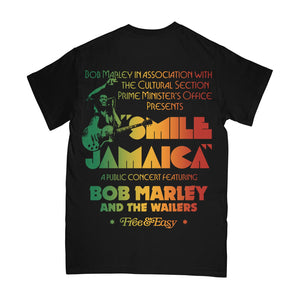 F&E x Bob Marley Smile Jamaica SS Tee