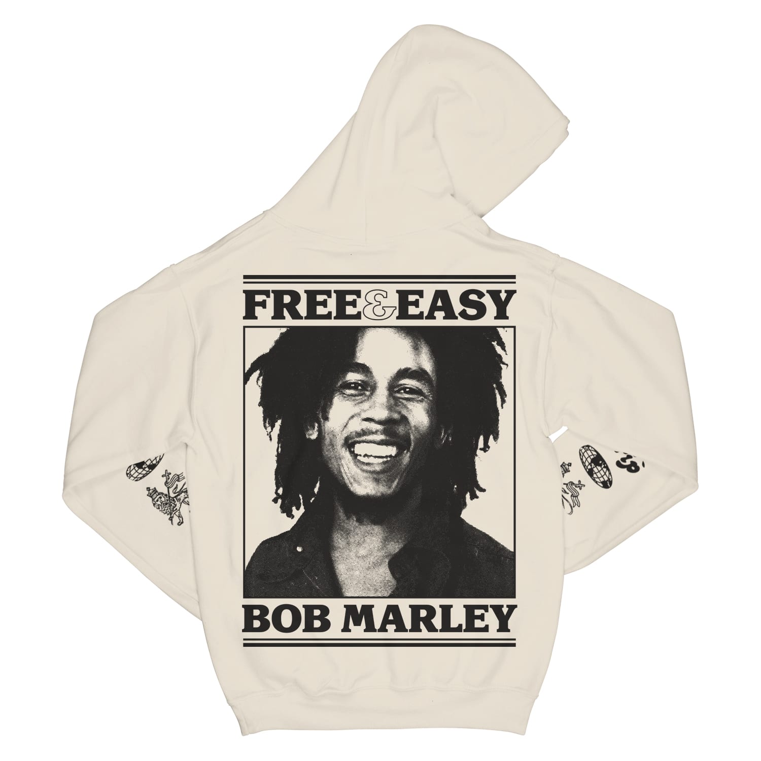 F E x Bob Marley Dread Hoodie