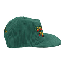 Load image into Gallery viewer, F&amp;E x Bob Marley Tuff Gong Fat Corduroy Snapback Hat
