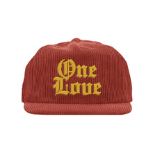 Load image into Gallery viewer, F&amp;E x Bob Marley One Love Fat Corduroy Snapback Hat
