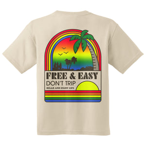 Rainbow Sunset Kids SS Tee