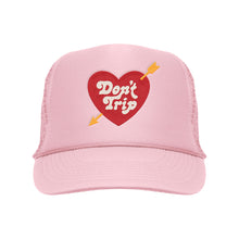 Load image into Gallery viewer, Heart &amp; Arrow Embroidered Trucker Hat
