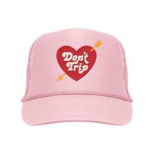 Heart & Arrow Embroidered Trucker Hat
