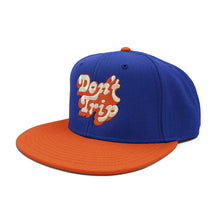 Load image into Gallery viewer, Don&#39;t Trip Six Panel Snapback Hat
