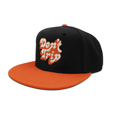 Load image into Gallery viewer, Don&#39;t Trip Six Panel Snapback Hat
