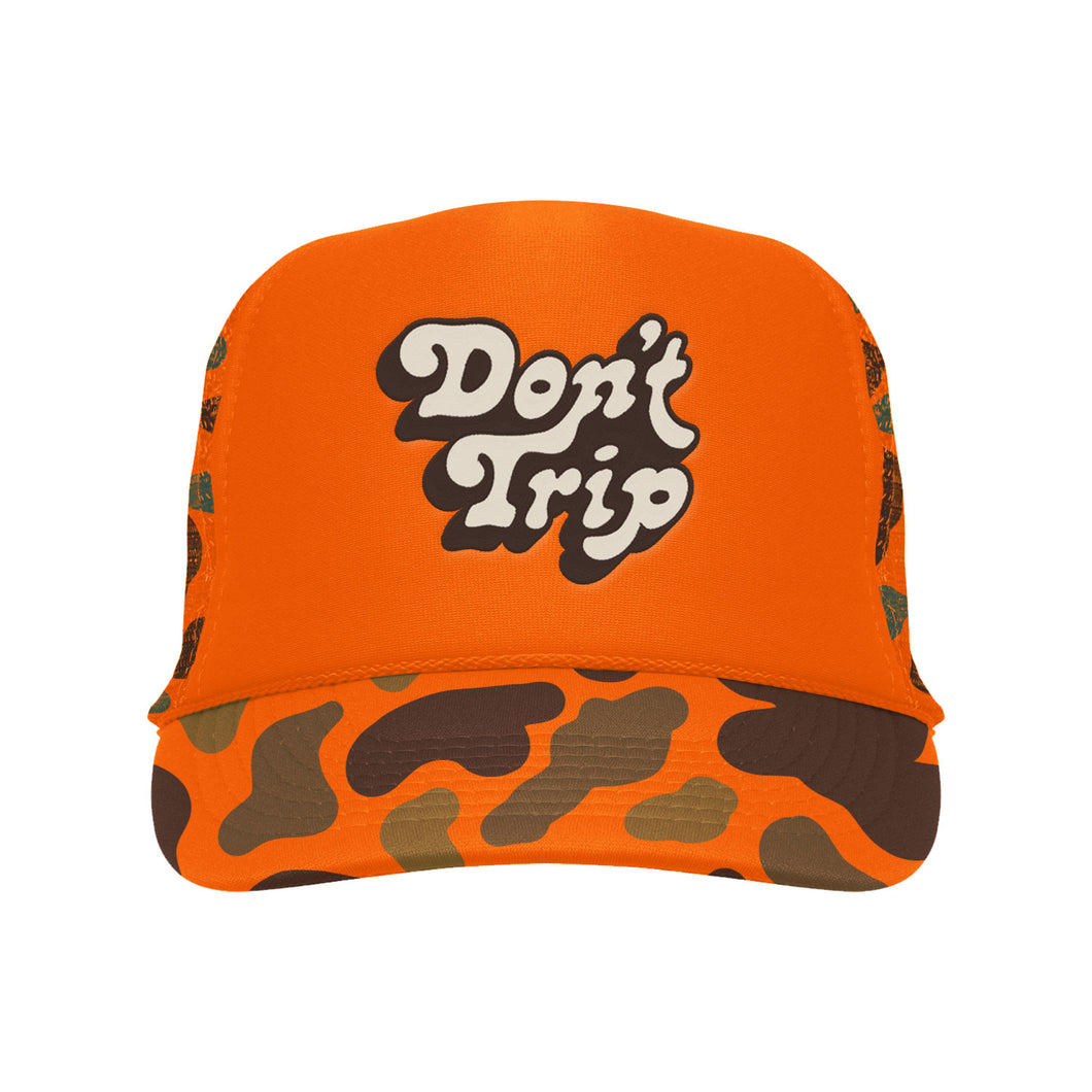 Don't Trip Embroidered Trucker Hat