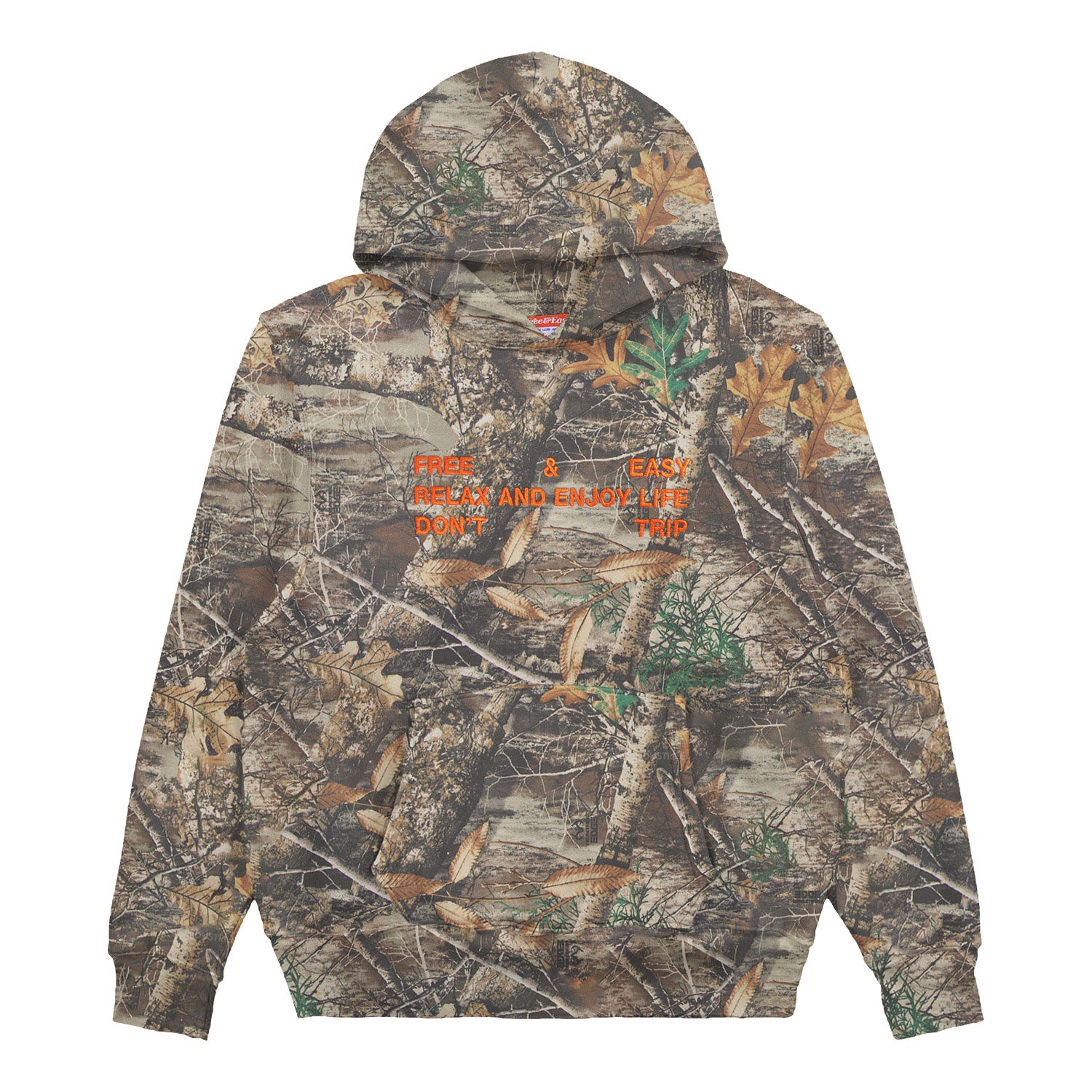 Free&Easy ネイチャー カモ ヘビー フリース パーカー 送関込 Realfree Camo Heavy Fleece Hoodie - Free & Easy