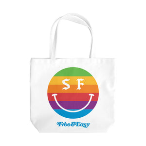 SF Be Happy Tote Bag
