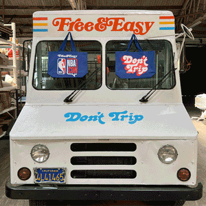 Free & Easy x NBA Con 2023 Tote Bag