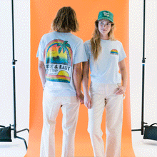 Load image into Gallery viewer, Sunset Rainbow SS Tee
