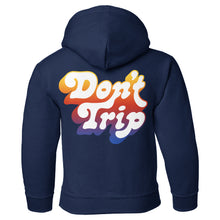Load image into Gallery viewer, Don&#39;t Trip Drop Shadow Kids Hoodie
