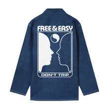 Load image into Gallery viewer, F&amp;E x Stan Ray Yin Yang Faces Shop Jacket
