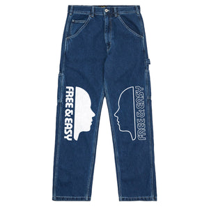 F&E x Stan Ray Yin Yang Faces OG Painters Pants