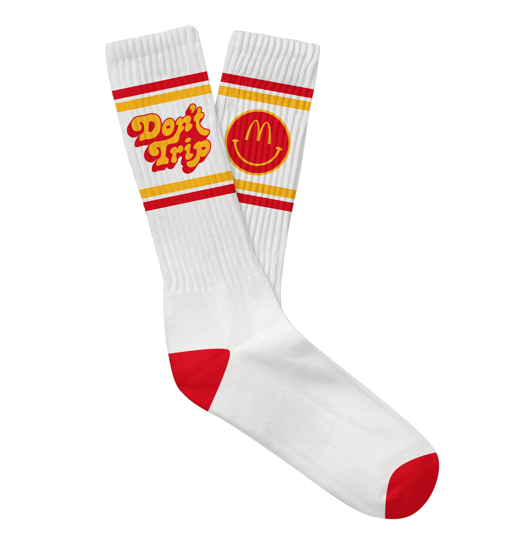 Camp McDonalds Be Happy Socks