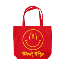 Load image into Gallery viewer, Camp McDonalds Be Happy Tote Bag
