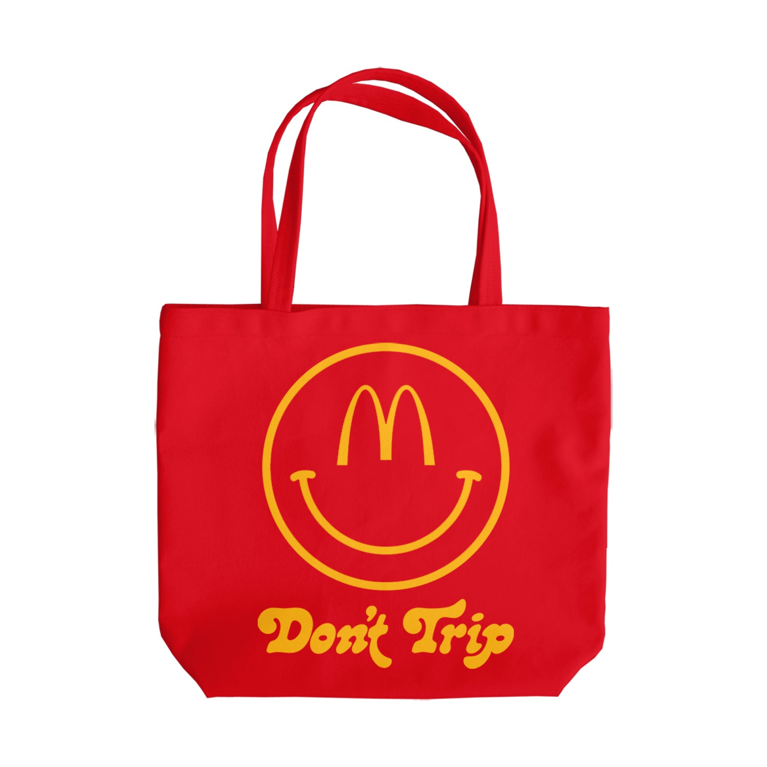 Camp McDonalds Be Happy Tote Bag