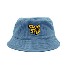 Load image into Gallery viewer, Camp McDonalds Don&#39;t Trip Fat Corduroy Bucket Hat
