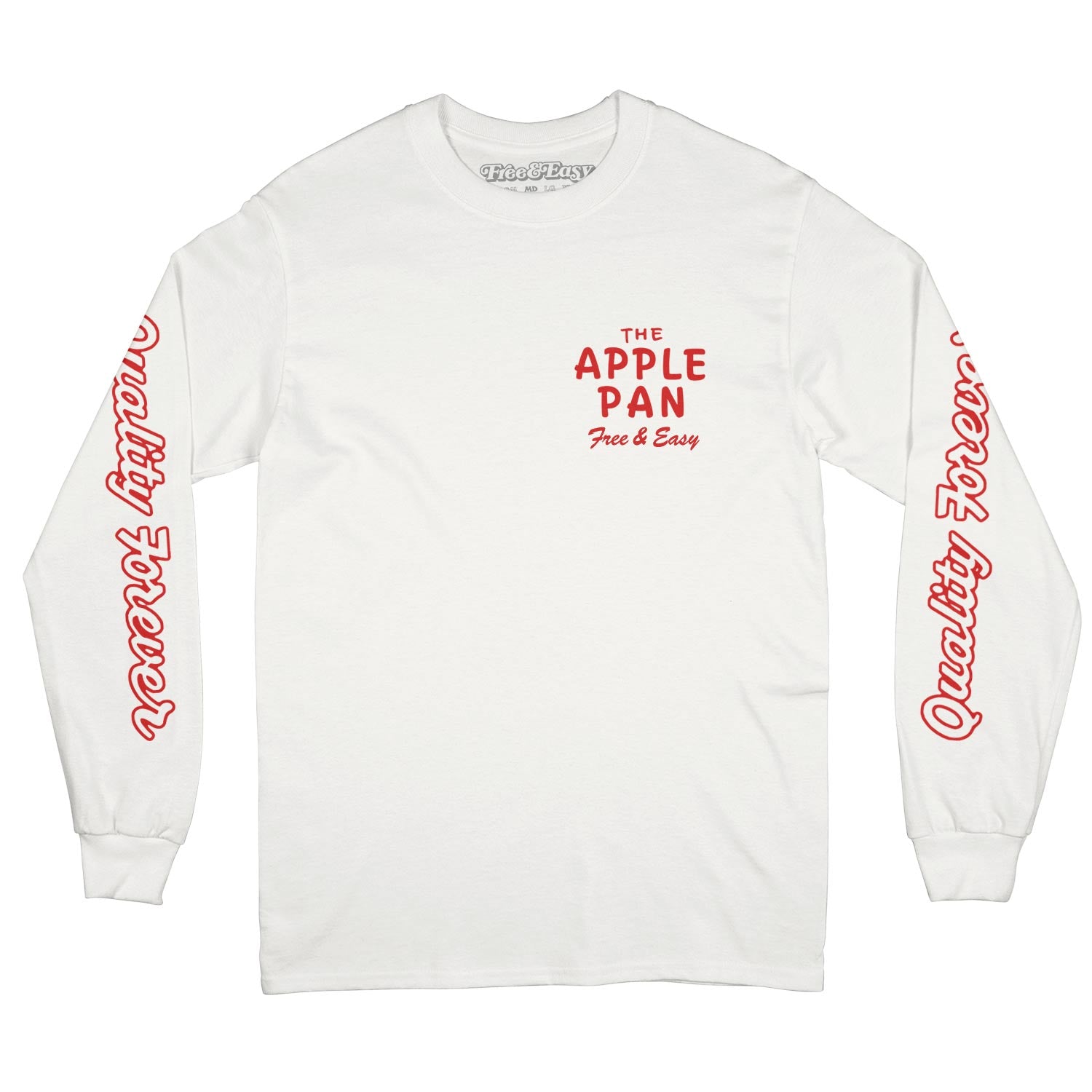 SEA Graphic L/S Tee シー　Apple pie セール】GRAPHIC L/S TEE (Apple pie)（Tシャツ/カットソー
