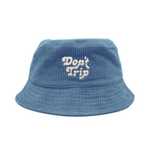 Load image into Gallery viewer, Free &amp; Easy Don&#39;t Trip Fat Corduroy Bucket Hat
