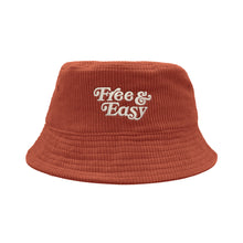 Load image into Gallery viewer, Free &amp; Easy Don&#39;t Trip Fat Corduroy Bucket Hat
