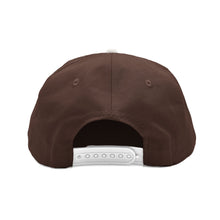 Load image into Gallery viewer, Don&#39;t Trip Two Tone Short Brim Snapback Hat

