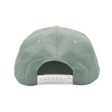 Load image into Gallery viewer, Don&#39;t Trip Two Tone Short Brim Snapback Hat
