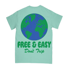 Load image into Gallery viewer, World Short Sleeve Tee in seafoam -Free &amp; Easy
