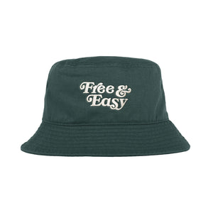 Free & Easy Don't Trip Canvas Bucket Hat