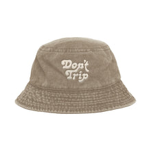 Load image into Gallery viewer, Free &amp; Easy Don&#39;t Trip Washed Bucket Hat
