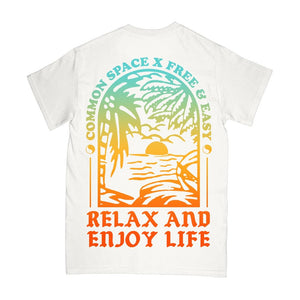 F&E x Common Space Relax & Enjoy SS Tee