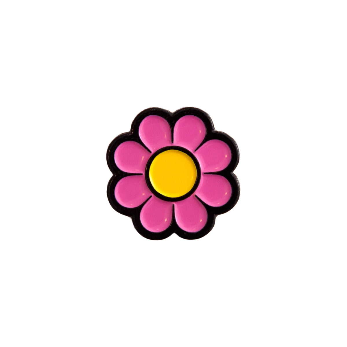Flower Power Enamel Pin - Free & Easy